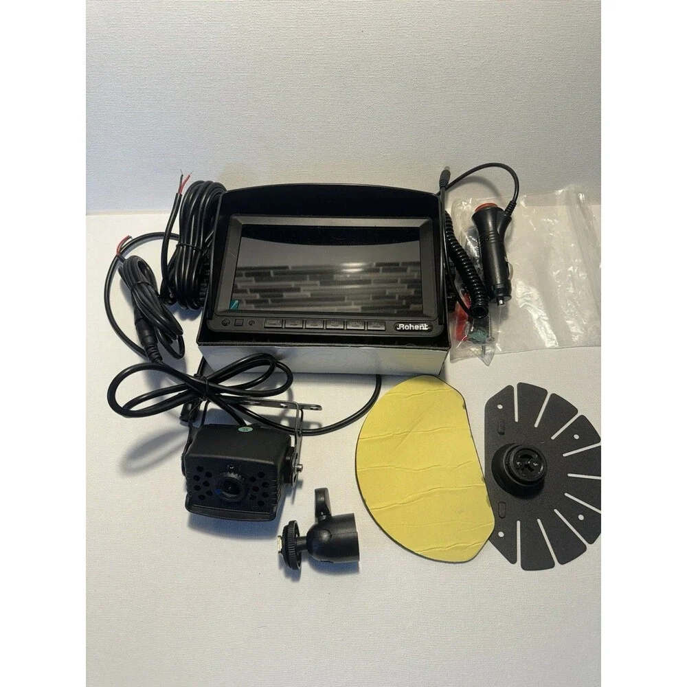 ROHENT 7” Wired RV Backup Camera System-With 170° Wide-Angle Lens-HD 1080P